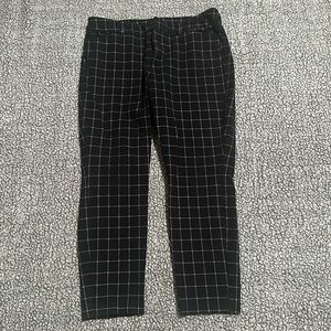 Checked Slacks - Old Navy Pixie Cut, Secret Slim Pockets